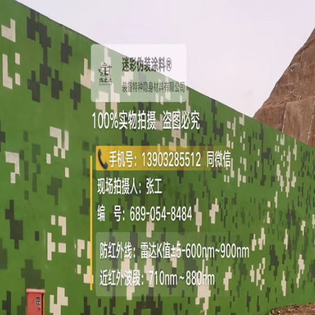 呼伦贝尔专业承接园区围墙迷彩喷涂、
